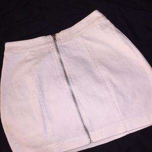 Forever 21 white skirt